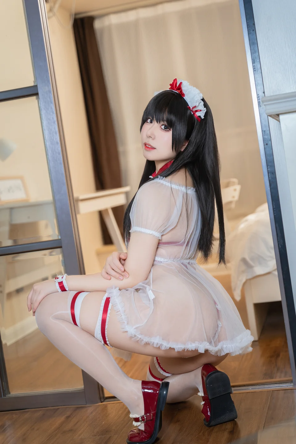 虎森森 - 熊熊女仆 [50P-414MB] tg@simisebaisi 【丝足阁】028.webp